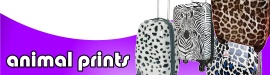 Animal Print Pattern Suitcases